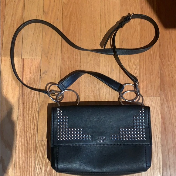 Guess Handbags - Guess Studded Black Purse